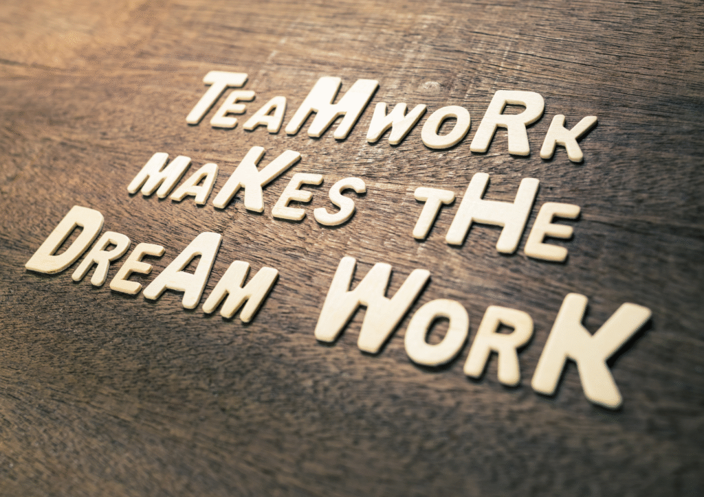 Team energy tension space